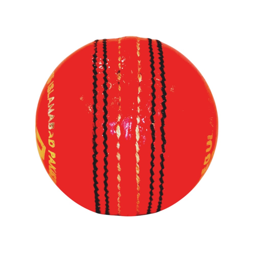 ABR Full Cork Cricket Ball - 156g, Pink Premium Leather